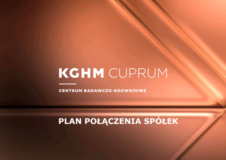 Informacja o uzgodnieniu i podpisaniu Planu Połączenia Spółek kapitałowych